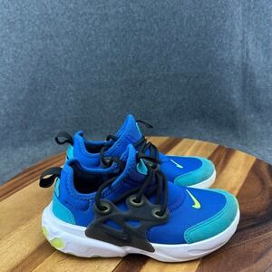 Nike React Presto Kids Photo Blue Volt Sneakers BQ4003-403 Toddler Size 13C